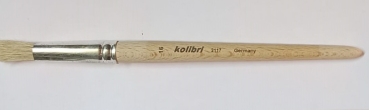 KOLIBRI-Pinsel – Brushpinsel – Naturborste – rund  - Größe 16 – 25 mm Borstenlänge