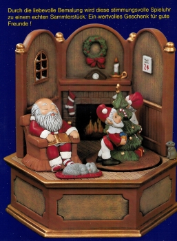 Malanleitung zur Weihnachtsspieluhr S-0752 – Kaltfarbentechnik – DUNCAN – Keramik zum Selbermachen – Gabriela Struwe