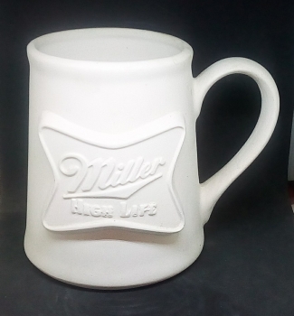 Miller – Bierkrug – 0,5 Liter – 13 cm hoch - Schrühware