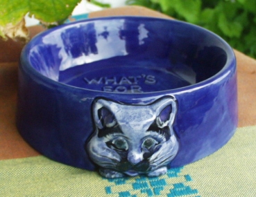 Futternapf – Katze – 16,5 cm Ø – 5 cm hoch – Schrühware