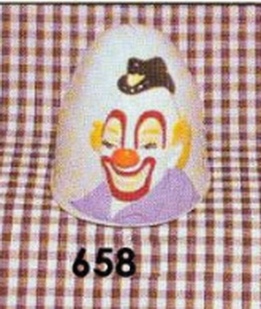 Windspiel / Glockenspiel – Clown - 10 x 15 cm – Schrühware