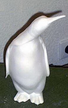 Königspinguin – Mutter – 31 cm hoch – Schrühware