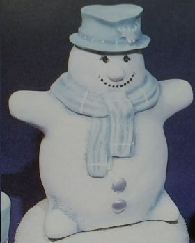 MacCloud–Gießform – neu – Schneemann – 12 x 17,5 cm