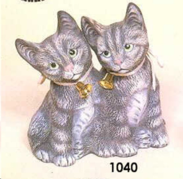 MacCloud-–Gießform – neu – Katzenpaar – 17,5 cm hoch