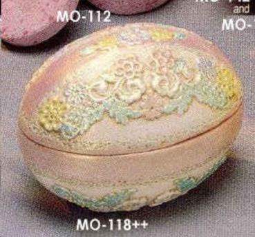MAYCO–Gießform – neu – Spitzenei-Dose – groß – ca. 17 x 11 x 12 cm