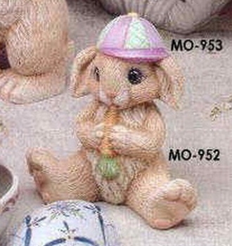 MAYCO–Gießform – neu – Hase Binky Baby Bunny – 17 x 17 cm