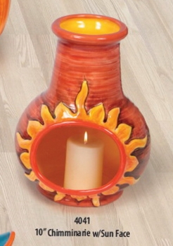 MAYCO-Gießform - neu – Chimminarie with Sun Face – 10 x 25,4 cm – USA