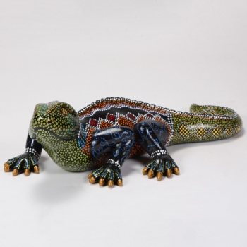 MAYCO-Gießform - neu – Iguana – Leguan – 38 x 18,4 x 11,4 cm – USA