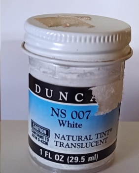 NS-001 – White – Natural Tint Translucent – 29,5 ml – Patina von DUNCAN – Altbestand