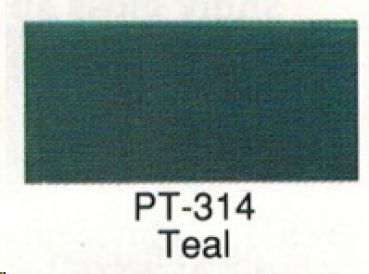 PT-314 – Teal – Perfect Touch Acrylics – 59 ml - Acryl-Farbe von MAYCO – vergleichbar mit DUNCAN-OS-Farben