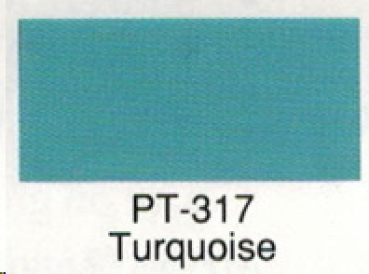 PT-317 – Turquoise – Perfect Touch Acrylics – 59 ml - Acryl-Farbe von MAYCO – vergleichbar mit DUNCAN-OS-Farben