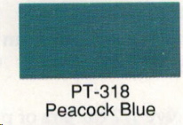 PT-318 – Peacock Blue – Perfect Touch Acrylics – 59 ml - Acryl-Farbe von MAYCO – vergleichbar mit DUNCAN-OS-Farben