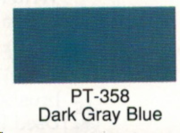 PT-358 – Dark Gray Blue – Perfect Touch Acrylics – 60 ml - Acryl-Farbe von MAYCO – vergleichbar mit DUNCAN-OS-Farben