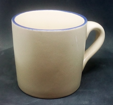 Keramik-Becher / Tasse zum Selbstgestalten - Füllmenge 300 ml - 8,3 cm hoch, 8 cm Ø