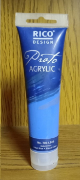 RICO – Prato Acrylic – Kobalt Blau – 100 ml – für Keilrahmen, Papier, Holz etc.