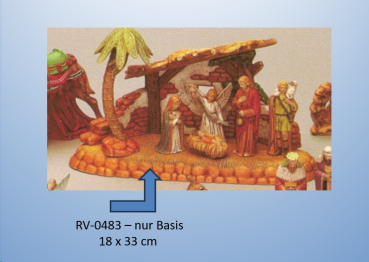 RIVERVIEW-Gießform - neu – Base – Basis – 18 x 33 cm – USA
