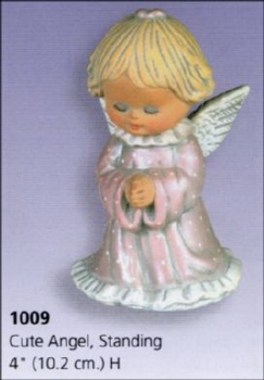 SCIOTO-Gießform - gebraucht – 10 cm hoch - stehender Engel