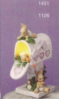 Preview: SCIOTO-Gießform - neu – Briefkasten (ohne Tiere) – 16,5 cm hoch - USA