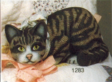 SCIOTO-Gießform - neu –Lauernde Katze – 25 cm lang – USA