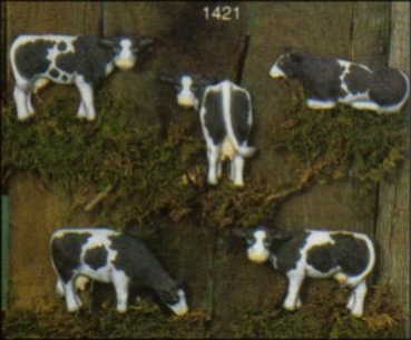 SCIOTO-Gießform - neu – flache Kühe – 5 verschiedene - USA