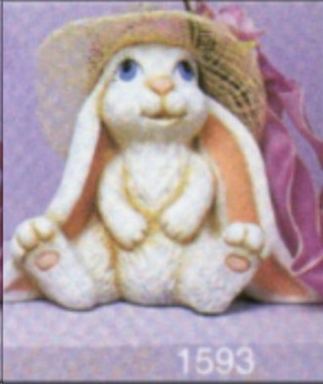 SCIOTO-Gießform - neu – Hase – Sitting Flop-ear Bunny – 8 cm hoch – USA