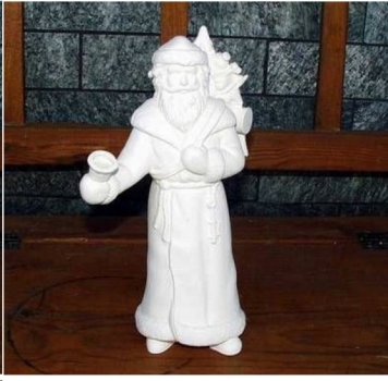 SCIOTO-Gießform - neu – Santa – St. Nicolas – 2 verschiedene Hände – 25 cm hoch - USA