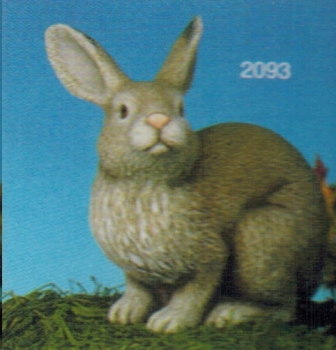 SCIOTO-Gießform - neu – Lawn Yard Rabbit – Hase – linksschauend – 26,5 cm hoch – USA