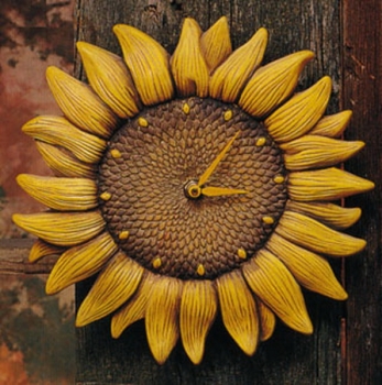 SCIOTO-Gießform - neu – Sonnenblumen-Uhr - USA
