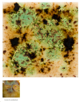 S-2709 – Cappuccino Mint – MAYCO Jungle Gems ® – Kristallglasur – NONTOXIC – 1.000 bis 1.045 °C - Cone 06 bis Cone 05 – 4oz = 118 ml