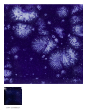 S-2716 – Celestial Blue – MAYCO Jungle Gems ® – Kristallglasur – NONTOXIC – 1.000 bis 1.045 °C - Cone 06 bis Cone 05 – 16oz = 472 ml