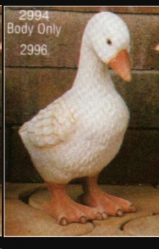 SCIOTO-Gießform - neu – kleine Gans – nur geneigter Kopf, ohne Körper – USA