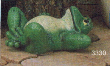 SCIOTO-Gießform - neu – Goofy Frog – sich sonnender Frosch – 20 cm lang - USA