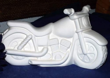 Motorrad – 20 cm lang – Schrühware