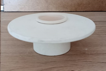 SCIOTO-Gießform - neu – Pedestal Votive – Teelicht-Basis – 14 cm Ø – 5 cm hoch (ohne Teelichteinsatz S-3747) - USA