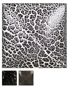 SG-201 – Black Cobblestone  – MAYCO Cobblestones – NONTOXIC – 1.000 bis 1.305 °C - Cone 06 bis Cone 10 – 4oz = 118 ml