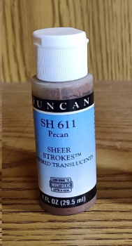 SH-611 – Pecan – Sheer Strokes – durchscheinend – Kaltmalfarbe von DUNCAN – 29,5 ml – Altbestand