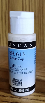 SH-613 – Polar Cap – Sheer Strokes – durchscheinend – Kaltmalfarbe von DUNCAN – 29,5 ml – Altbestand