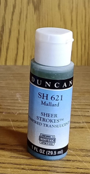 SH-621 – Mallard – Sheer Strokes – durchscheinend – Kaltmalfarbe von DUNCAN – 29,5 ml – Altbestand