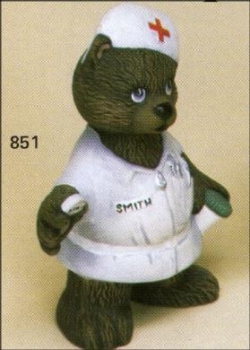 STARLITE-Gießform - neu – Teddy-Krankenschwester – Nurse Bear – 18 cm hoc – USA