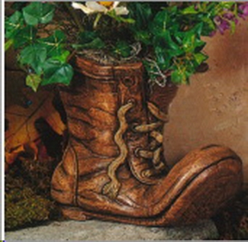 Stiefel zum Bepflanzen – Boot Planter – 18,5 cm hoch – Schrühware