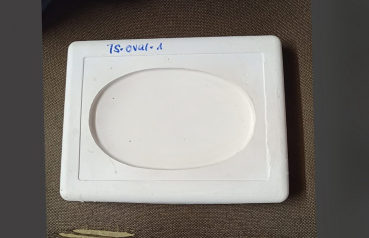 Gießform von Geschenke-Kriese – gebraucht – Türschild - Platte - Größe – 19,5 x 12 cm – zum Gießen oder Eindrücken – noch gute Form
