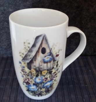 Preview: Keramik-Becher / Tasse zum Selbstgestalten - Füllmenge 300 ml - 12 cm hoch, 7 cm Ø oben Preview: Keramik-Becher / Tasse zum Selbstgestalten - Füllmenge 300 ml - 12 cm hoch, 7 cm Ø oben