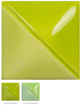 UG-231 – Lime Green – MAYCO - FUNDAMENTALS - Underglaze - 1.000 bis 1.305 °C - Cone 06 bis Cone 10 – 118 ml