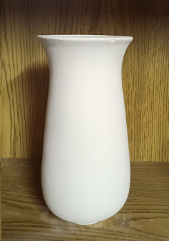 Vase – 24,5 cm  hoch – Chip am Rand – siehe Foto 2 - Schrühware – 2. Wahl – Sonderangebot