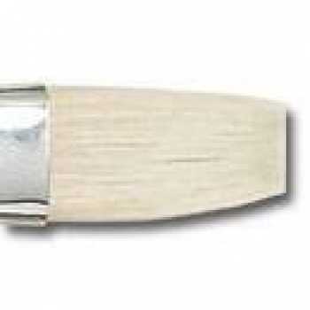 Flacher Kaltmal-/Drybrush-Pinsel - Nr. 8 - türkis - Restbestand