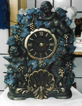 Puttenuhr – 38 cm hoch - Schrühware