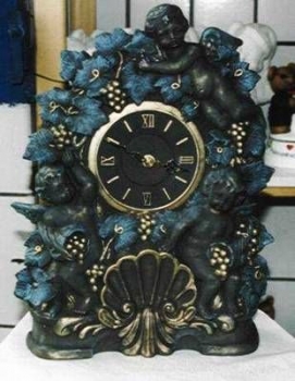 SCIOTO-Gießform - neu - Puttenuhr – USA