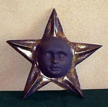 Stern  zum Hängen oder Aufstecken – 23 cm – Schrühware