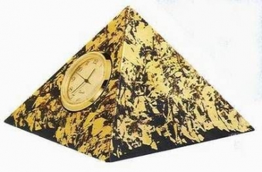 DUNCAN-Gießform - neu - Miniuhr Pyramide – 10 x 10 x 8 cm - USA