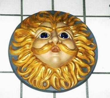 SCIOTO-Gießform - neu – Wandsonne – 35 cm Ø – USA